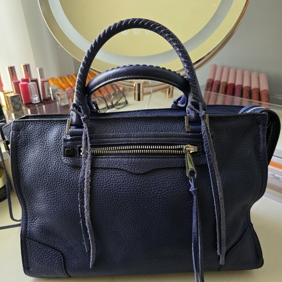 Rebecca Minkoff regan royal blue satchel - Picture 2 of 13